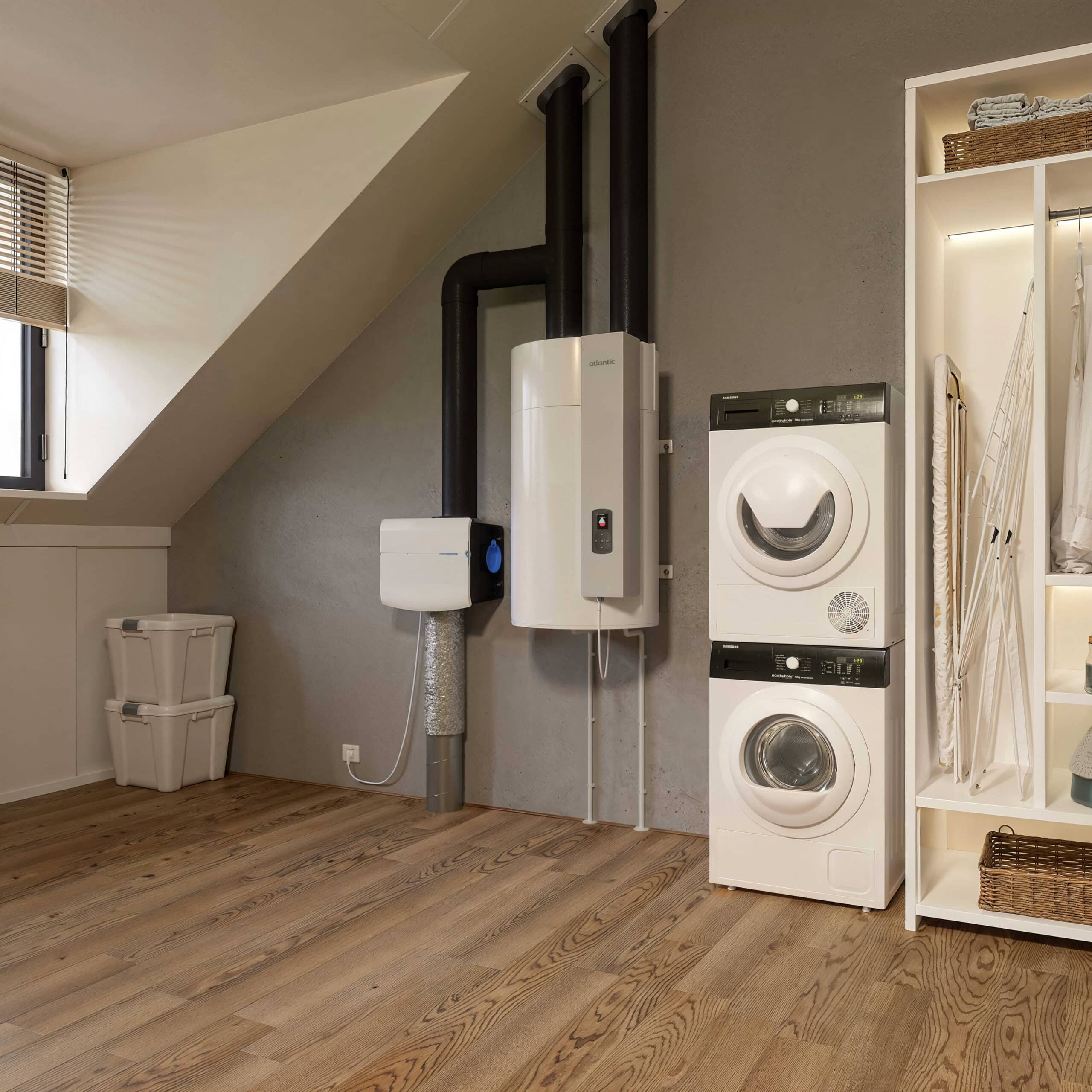 Orcon - MVS-15 en Atlantic warmtepompboiler